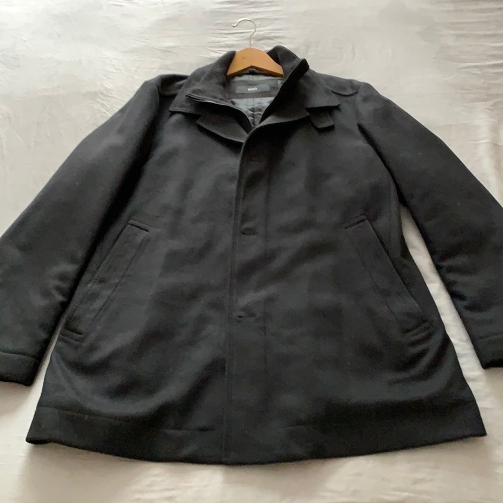 Boss wool cashmere coat